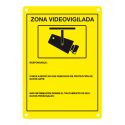 DEM-281 Placa CCTV homologada en castellano