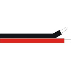 DEM-125 100 m. red-black cable 2 x 0.75