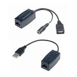 Airspace SAM-1052 Convertidor de USB a cable UTP CAT5/E