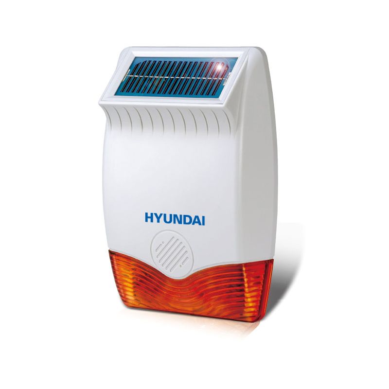 Hyundai HYU-70 Sirena solar vía radio de exterior para sistema…