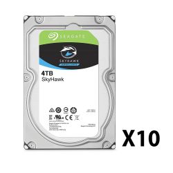 Airspace SAM-3907A Pack of 10 Seagate hard drives. 4TB.