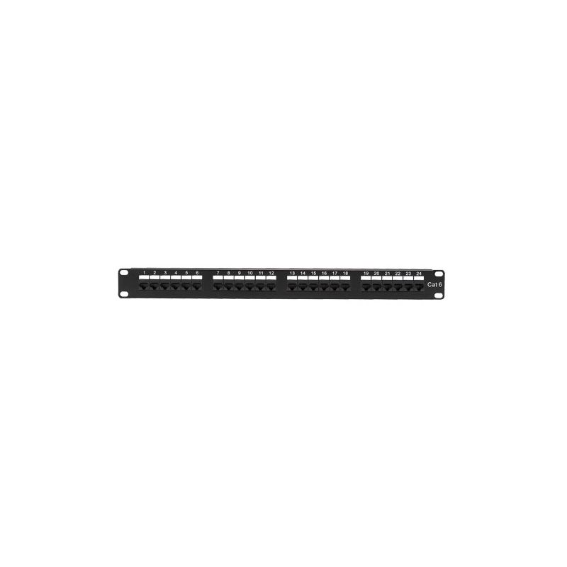 Airspace SAM-4230 Patch panel of 24 ports UTP/RJ45 on rack format