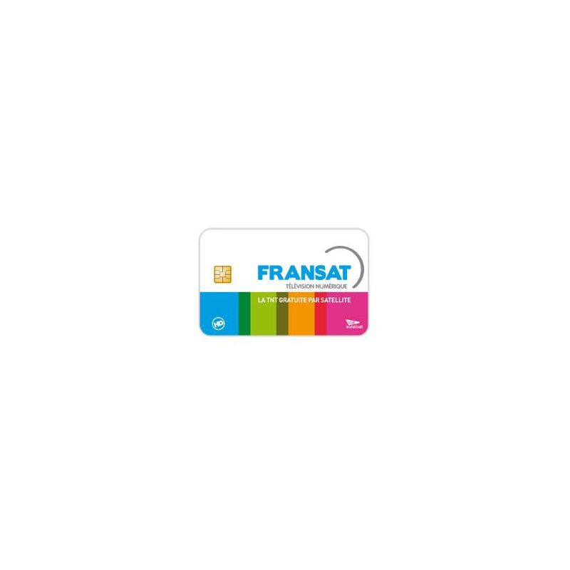Carte FRANSAT, français Atlantic Bird 5W chaînes, abonnement infinie