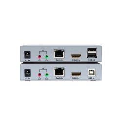 CCTVDirect DT-7051 Extensor KVM de vídeo 4K, audio y datos…