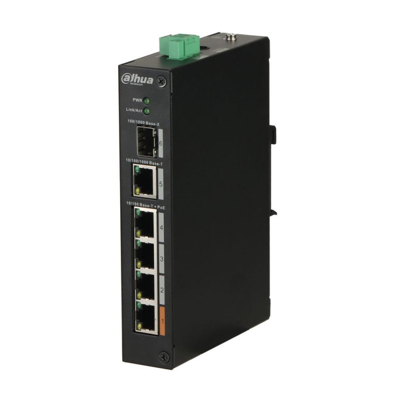 Dahua PFS3106-4ET-60 Switch PoE (60W max) unmanaged L2 of…
