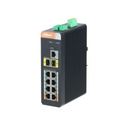 Dahua PFS4210-8GT-DP Switch Industrial gestionable PoE (L2) de 8…