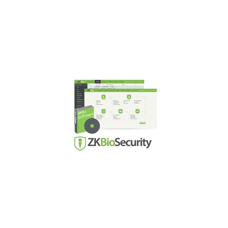 ZKTeco SOF-ZKBIOSECURITY3.1-25 Advanced all-in-one biometric…