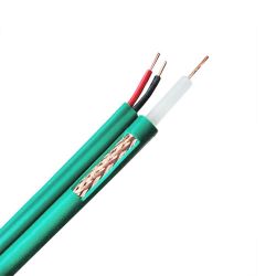 DEM-1319 Câble coaxial KX6 LSHZ combi de RG-59 + 2 X…