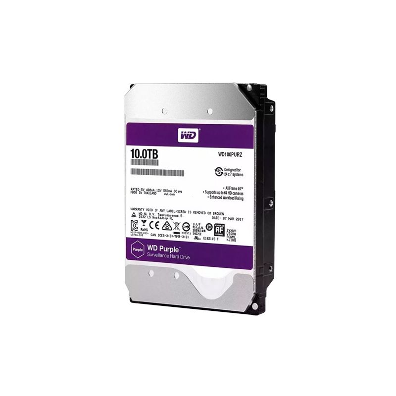 Dahua WD100PURX-78 Western Digital Purple HDD. 10 TB. 6GB/s
