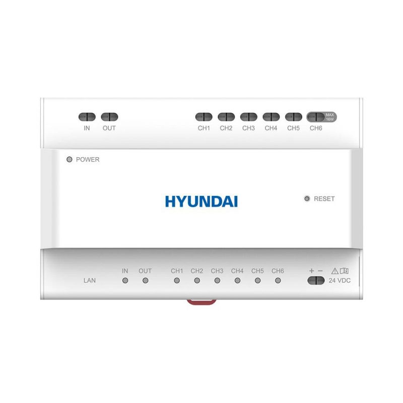 Hyundai HYU-832 Distribuidor de vídeo/audio + alimentador a dos…