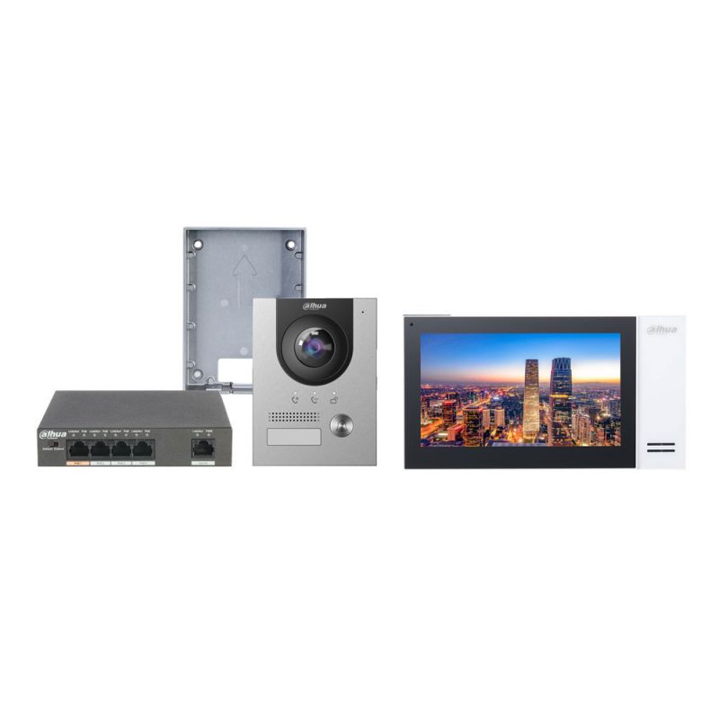 Dahua DHI-KTP01-S Kit de videoportero IP compuesto por: x1…