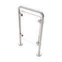 ZKTeco ACC-TSA-R30 Stainless steel handrails to limit access in…