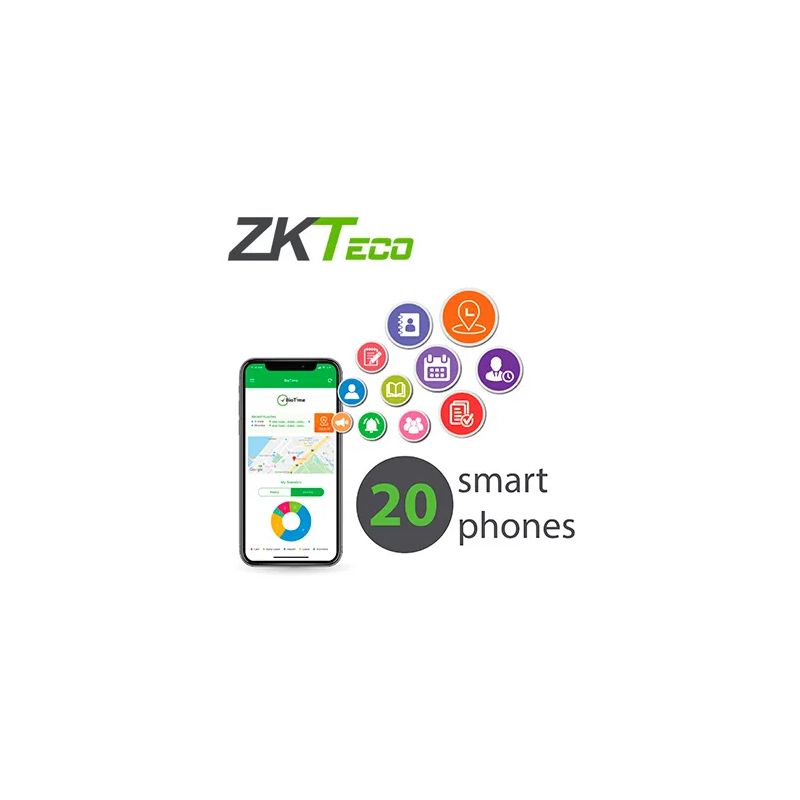 ZKTeco ZKBT-APP-P20 Licence ZKTeco BioTime APP-P20 pour activer…