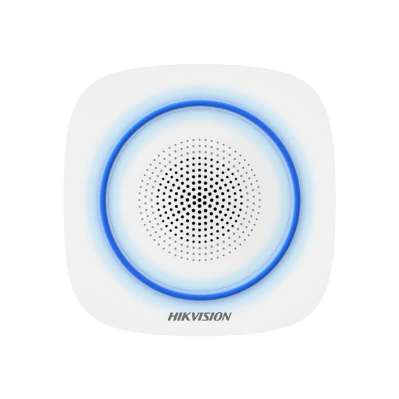 Hikvision DS-PS1-I-WE(Blue) Sirène radio d'intérieur de la…