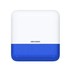 Hikvision DS-PS1-E-WE(Blue) Sirena vía radio de exterior de la…