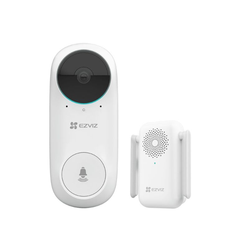 Ezviz by Hikvision DB2C Wireless video doorbell kit and…