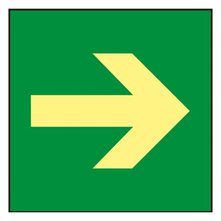 SIGNS-A1000DB-2222 - Sinage poster, Exits and evacuation routes, Escape…