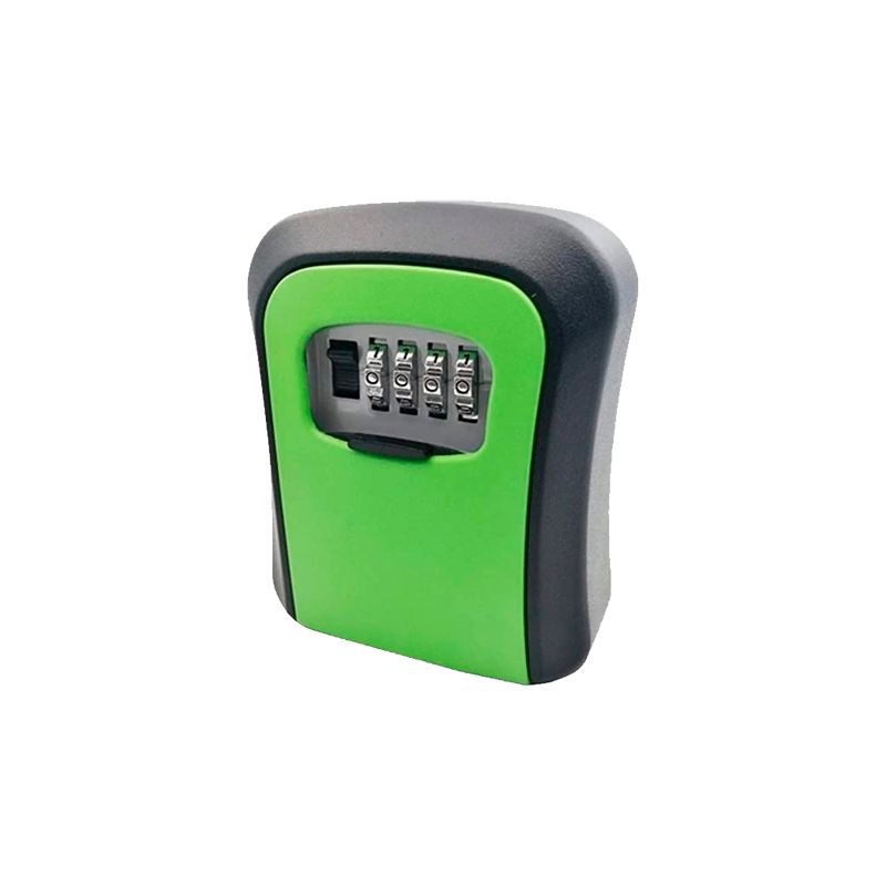 KEYS-SAFEBOX-G - Caixa de segurança Verde para chaves, Abertura com…