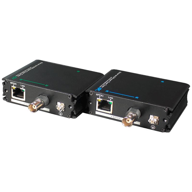 Single Channel Passive IP Transmitter Extender over Coax EoC