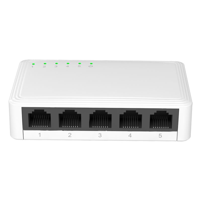 SW05-G - Switch de bureau, 5 ports Gigabit, Vitesse 10/100/1000…