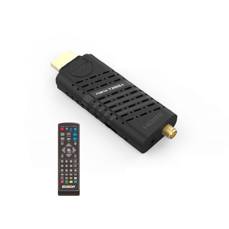 MINI DVB-T2 DECODIFICADOR DIGITAL TERRESTRE RECEPTOR H265 10 BIT HDMI USB  DG-T0SS