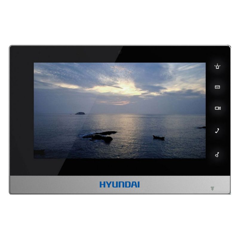 Hyundai HYU-135 Moniteur IP a couleur de 7"" aditionnel pour kit…