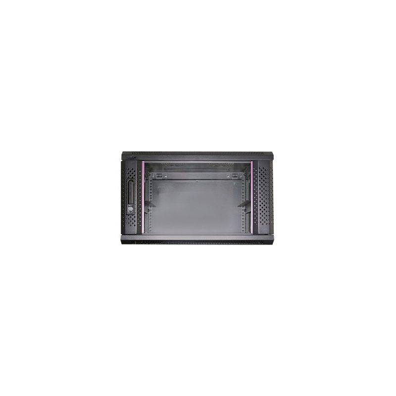 Ikusi ARP-006 19 ”6U 600x450 mm rack cabinet. Glass door. Mounte…