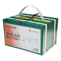 SF-BATT-75V-3200WH - Batería zinc-aire, Voltaje 7.5 V / Capacidad 3200 Wh,…