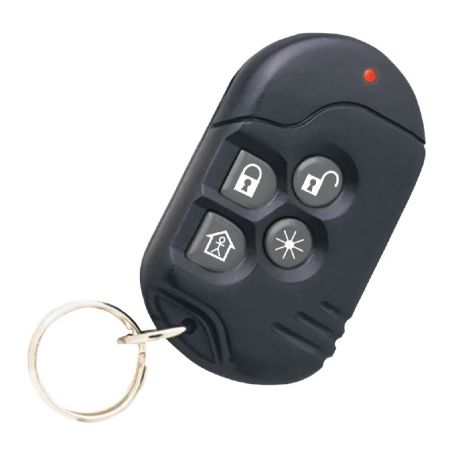Visonic KF-234 0-100959 Transmitter Keychain. 4 buttons