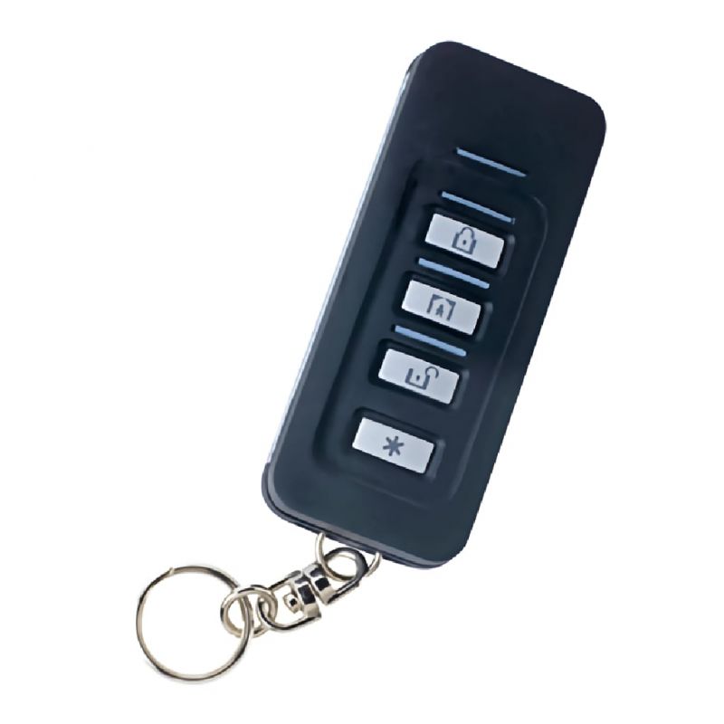 Visonic KF-235 0-102018 Issuer keychain stylized design