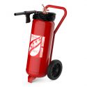 Elitex T000111P TROLLEY WITH 50 KG ABC FIRE EXTINGUISHER