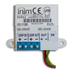 Inim EU311C Micromodule d'entrée avec isolateur intégré