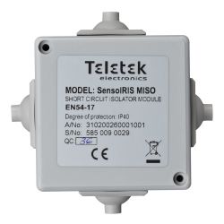 Teletek SENSOIRIS-MISO Modulo aislante de acuerdo con EN54-17
