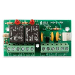 Inim AUXREL32 Module with 2 relay outputs and power…
