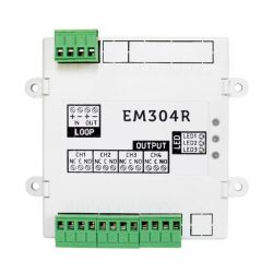 Inim EM304R 4 relay output module with isolator