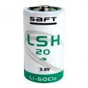 Saft LSH20 BATTERY 3.6 V LITHIUM