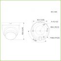Dahua HAC-ME1500EQ-LS-0280B Domo HDCVI 5M dWDR LED30m 2.8mm IP67…