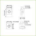 Dahua IPC-HUM8441-E1-L4 Mini IP Camera H265 Pinhole 4M DN WDR…
