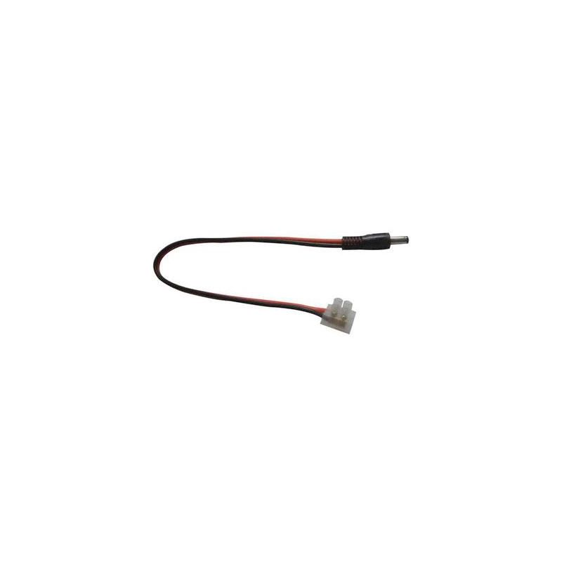 Drutp DCJACK+T30-M Male power jack to strip and 30cm cable