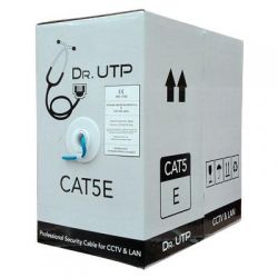 Drutp UTPCAT5E-305 Bobina 305mts Cable UTP CAT5e 0.50mm CPR…