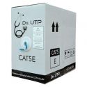 Drutp UTPCAT5E-305 Coil 305mts Cable UTP CAT5e 0.50mm CPR Blue…