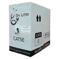 Drutp UTPCAT5E-305-EXT Bobine 305mts UTP CAT5e Câble Extérieur…