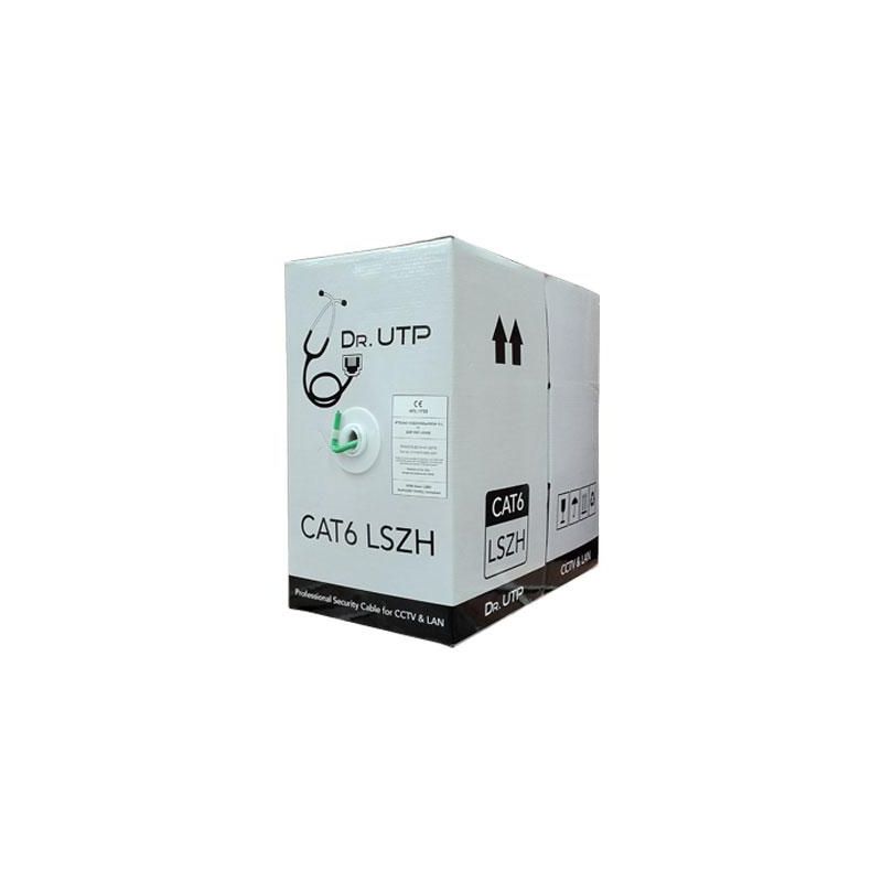 Drutp UTPCAT6-305-LSZH Coil 305mts Cable UTP CAT6 Halogen Free…