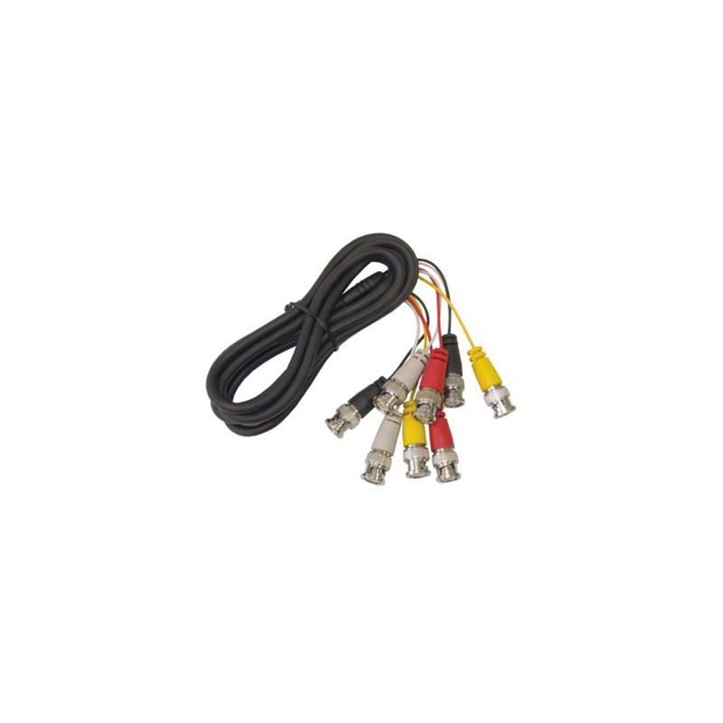 Global WC414-200 Video Cable for 4 Channels BNC 200cm