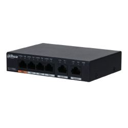 Dahua PFS3006-4GT-60 PoE Switch 4 ports 10/100/1000 +2 Uplink…