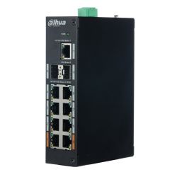 Dahua PFS3211-8GT-120 Switch PoE 8 ports Gigabit + 1 liaison…