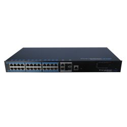 Utepo UTP7224E-POE-L2 PoE Switch 24 ports 10/100 + 2 Uplink + 1…