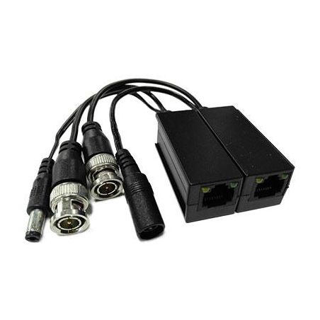 Drutp DR-UTP-VP-4M UTP Video+Power Converter Kit para…