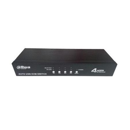 Dahua KVM0401HM-E100 Commutateur KVM HDMI+USB pour 4 appareils