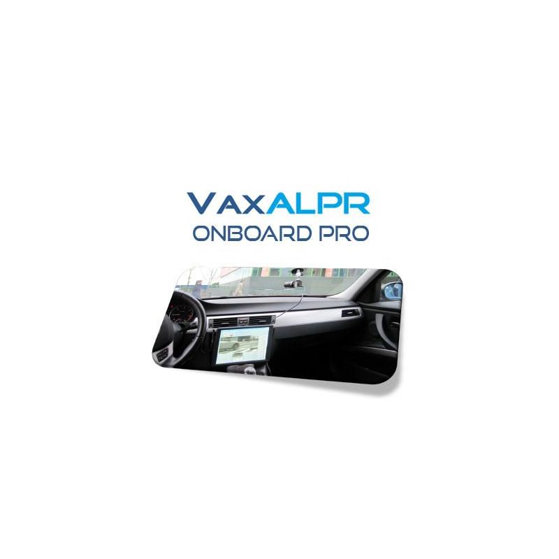 Vaxtor VALPR-OB-PRO VaxALPR On Board Pro, License for ANPR on…
